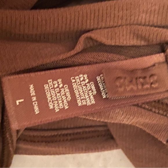 Skims Summer Mesh Triangle Bralette size Large NWOT - Picture 12 of 14